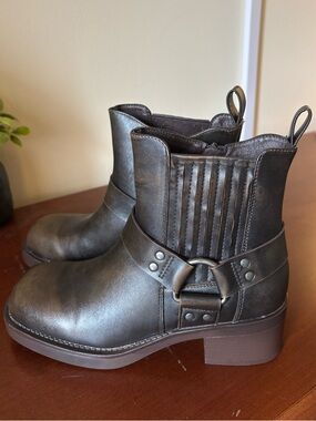 Dreampairs Brown Moto Boots